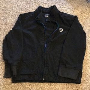 Black volcom jacket